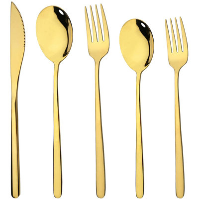 Ensemble de couverts 20 pièces Cherylle, service pour 4