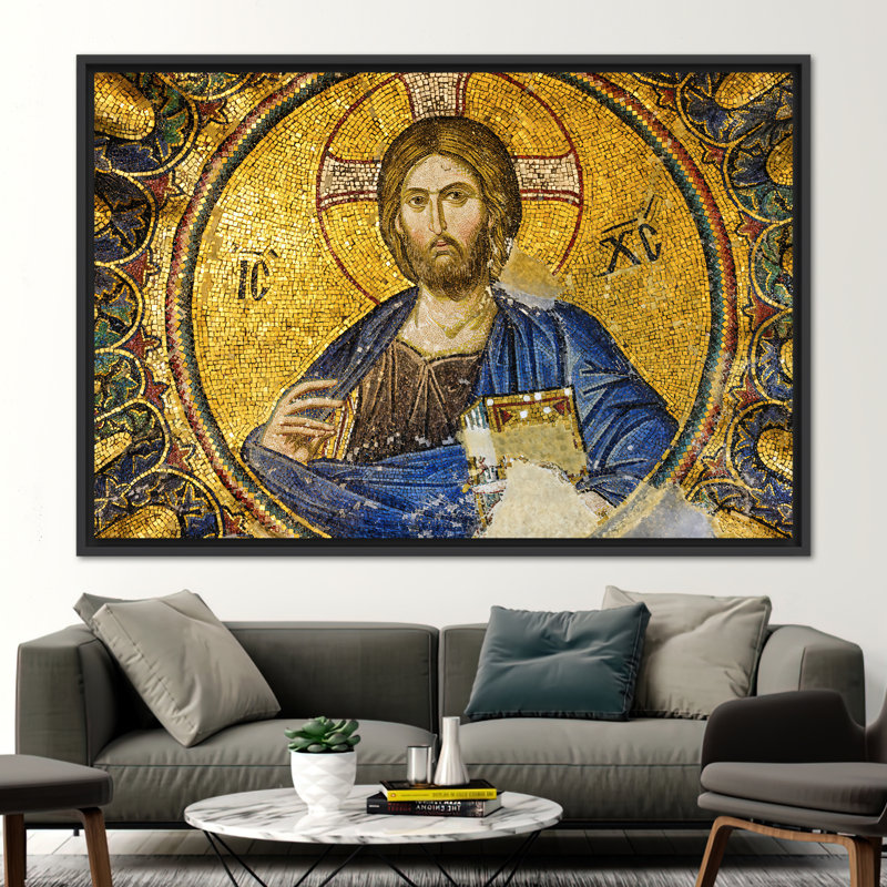 Print on Canvas, Framed Print without Mat, Black, 20 cm H x 30 cm W