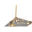Lustre à abat-jour géométrique 9 lumières Modern-2030035259-2030035262