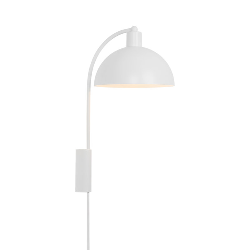 Ellen 20 Wall light Brass, White, White