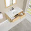 Redbridge 42'' Single Wall Mounted Bathroon Vanity with Quartz Top