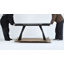 Table de salle à manger extensible de 78,8 po à 110,2 po Moiser pour 10-12 avec plateau en pierre frittée-650974278