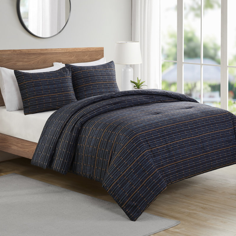 Striped Comforter Set, King