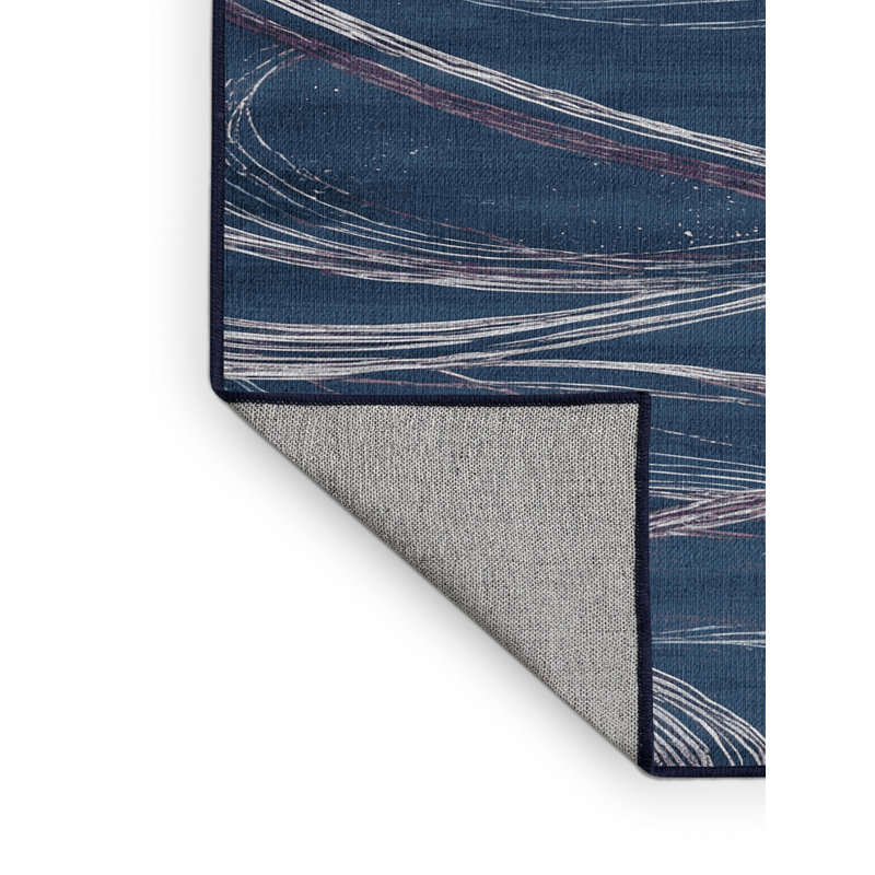 Tapis gris lavable à la machine, Carré 7 pi