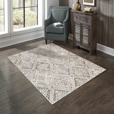 Tapis rectangulaire Suann