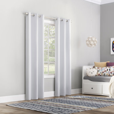 Riley Theater Grade 100% Blackout Grommet Curtain Panel