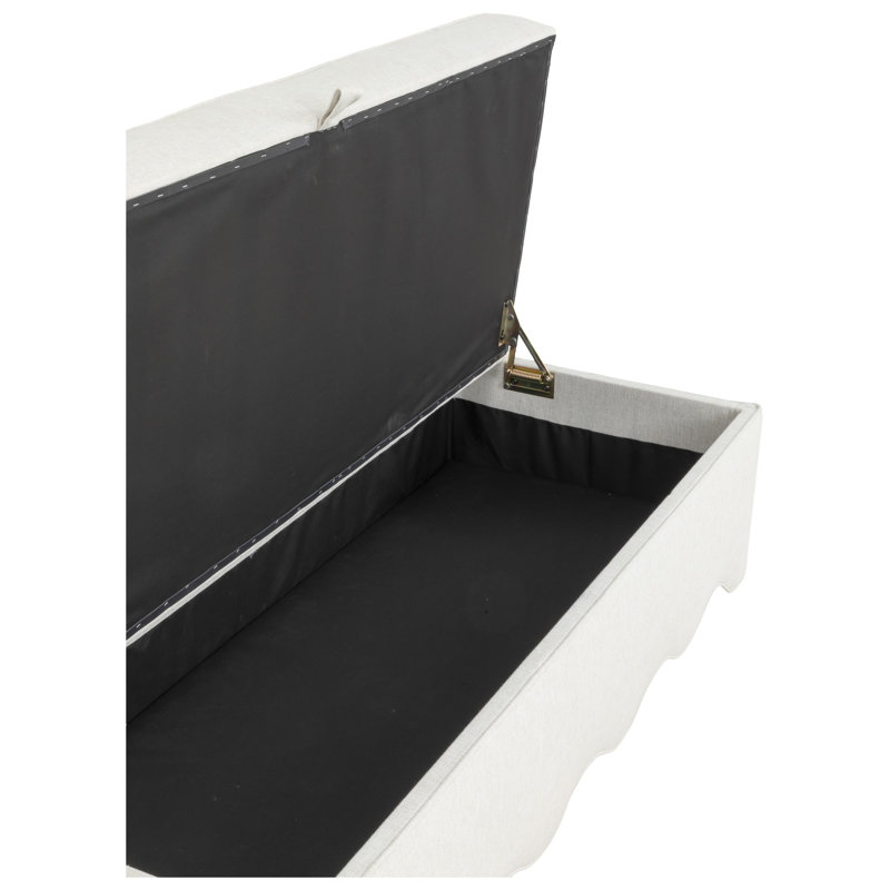 Katy Storage Ottoman, 3156 Linen