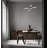 Aimee 6 - Light Dimmable LED Modern Linear Chandelier
