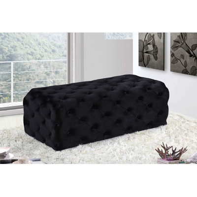 Cron 132cm Wide Tufted Rectangle Ottoman