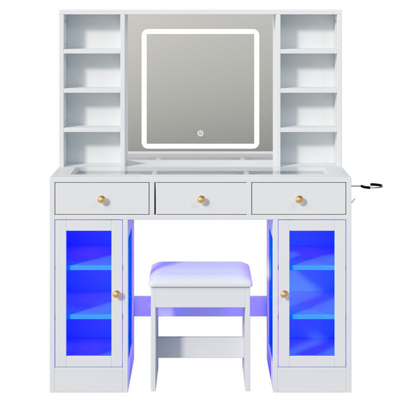 Meuble-lavabo Tovae, Blanc