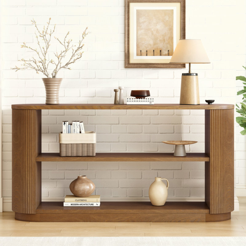 Console de vestibule moderne Mirod, Brun
