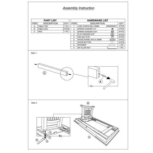 Dimensions du produit