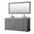 Avery 72'' Double Bathroom Vanity with Top-97875700-98262356