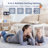 Uhome 12000(ASHRAE) BTU Portable Air Conditioner for 400 Square Feet with Heater and Remote Included