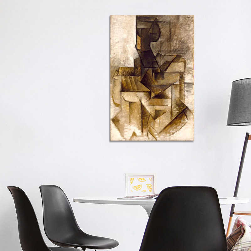 The Rower by Pablo Picasso - Painting on Canvas, 101.6 cm H x 66.04 cm W x 3.175 cm D, No Frame