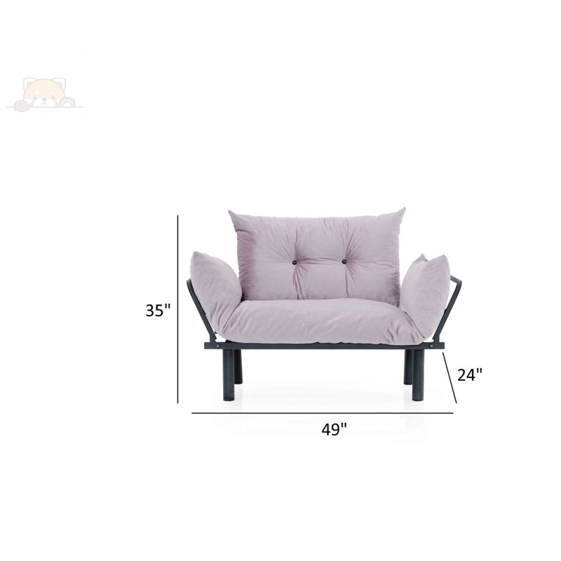 Libbyann 49 Wide, Loveseat, Gray Velvet