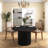 Charleily 47.2'' Solid Wood Round Dining Table-113208120
