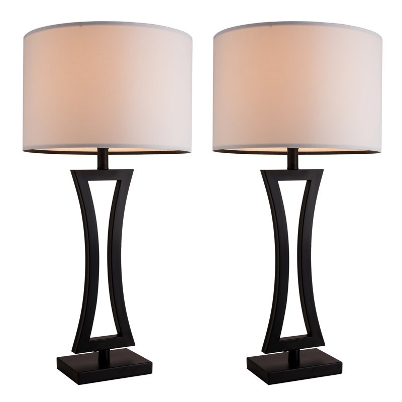 Lampes de table modernes, lampe de table transitionnelle pour le salon, lampes de chevet contemporaines
