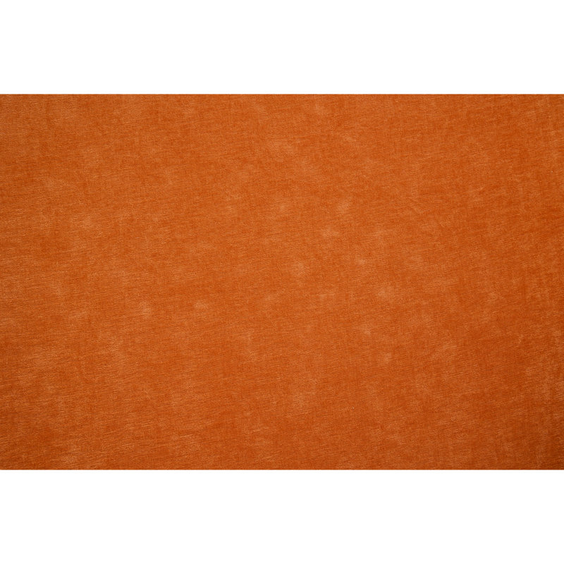 Lit en chenille moderne, orange - amovible, poches latérales pour plus de commodité dans la chambre à coucher, le salon, un appartement, un matelas de couchage, un appartement flexible, sans tracas d'assemblage