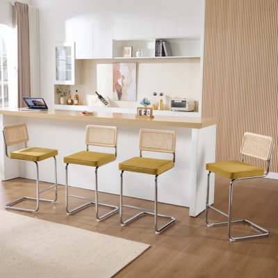 Tabouret de comptoir rembourré 26 po Marlow