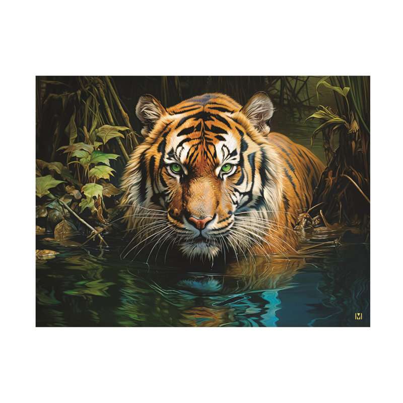 Art sur toile, Michael David Ward, H 14 po x l 19 po