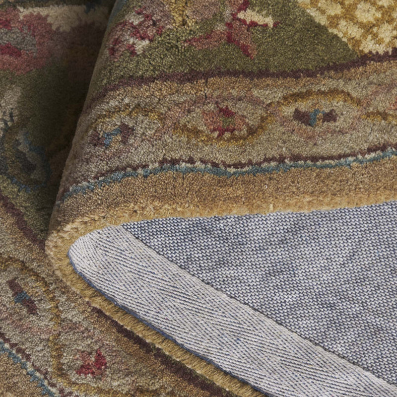 Tapis oriental en laine touffeté à la main Allister, Rectangle 6 pi x 9 pi
