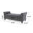 HAYES ARMED STORAGE BENCH