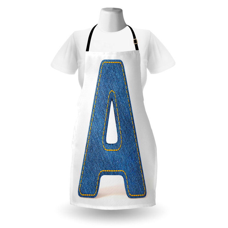 No Pattern Bib Apron, A