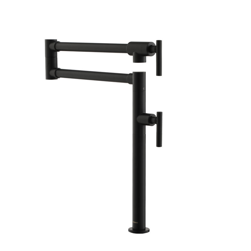 Robinet de cuisine Mondawe, Noir mat