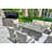 Aevin Rectangular 8 - Person 71" Long Dining Set with Cushions