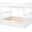 Lit double au-dessus de lits superposés avec tiroirs, fabrication en bois de pin blanc massif pour la chaleur de la chambre à coucher, convertible en lits séparés,-1799952244-1799952251