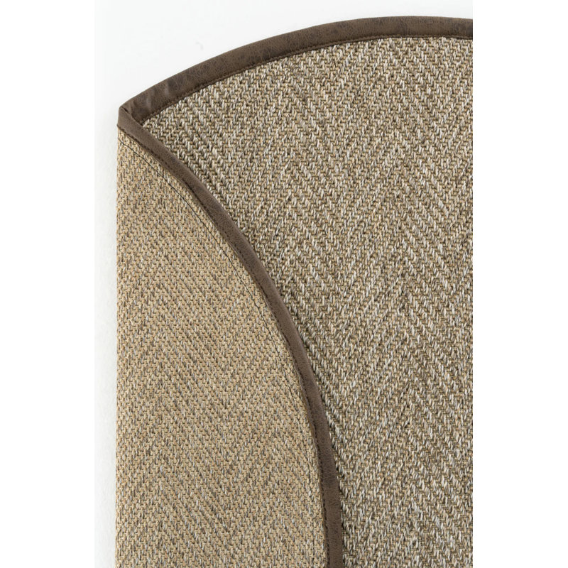 Tapis rond en sisal Leona Linen Monterey, Rond 9 pi 11 po
