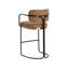 JALEN Upholstered Bar Stool with Metal Frame-746359556