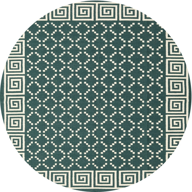 Tapis vert contemporain, Rond 8 pi x 8 pi
