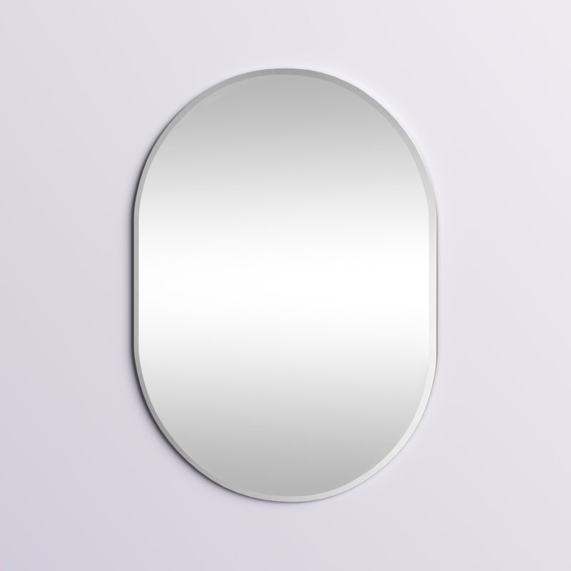 Arduina Oval Wall Mirror, 31.5" H x 23.6" W