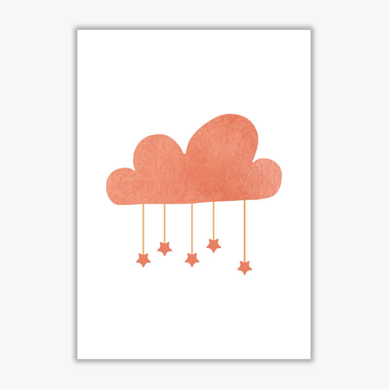 Cloud - Painting, 30 cm H x 21 cm W x 1 cm D, No Frame