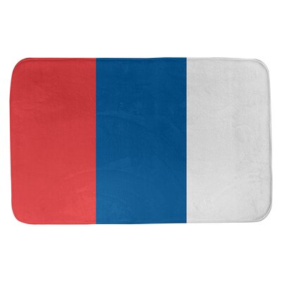 Los Angeles Baseball Rectangle Memory Foam Non-Slip Striped Bath Rug -  East Urban Home, 40DF304727954293A1722E0FBDD9C25E