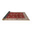 Tapis beige / rouge Swavi-936941329