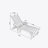 3-Piece Oversized Chaise Lounge Chair Set With Side Table, All Weather Patio Furniture With 5 Positions, Wheels And Cup Holder For Ultimate Outdoor Relaxation-421527008