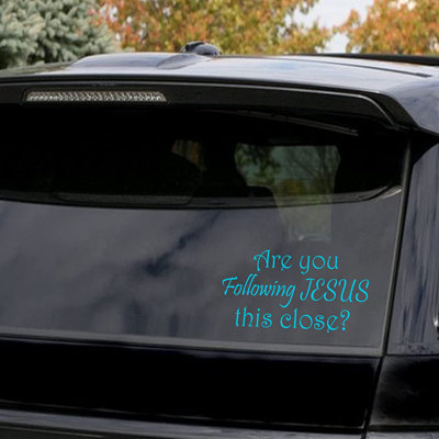 Text & Numbers Non-Wall Damaging Window Decal