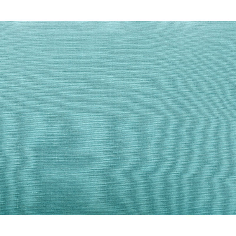 Housse de coussin en coton à pampilles carrées, Turquoise