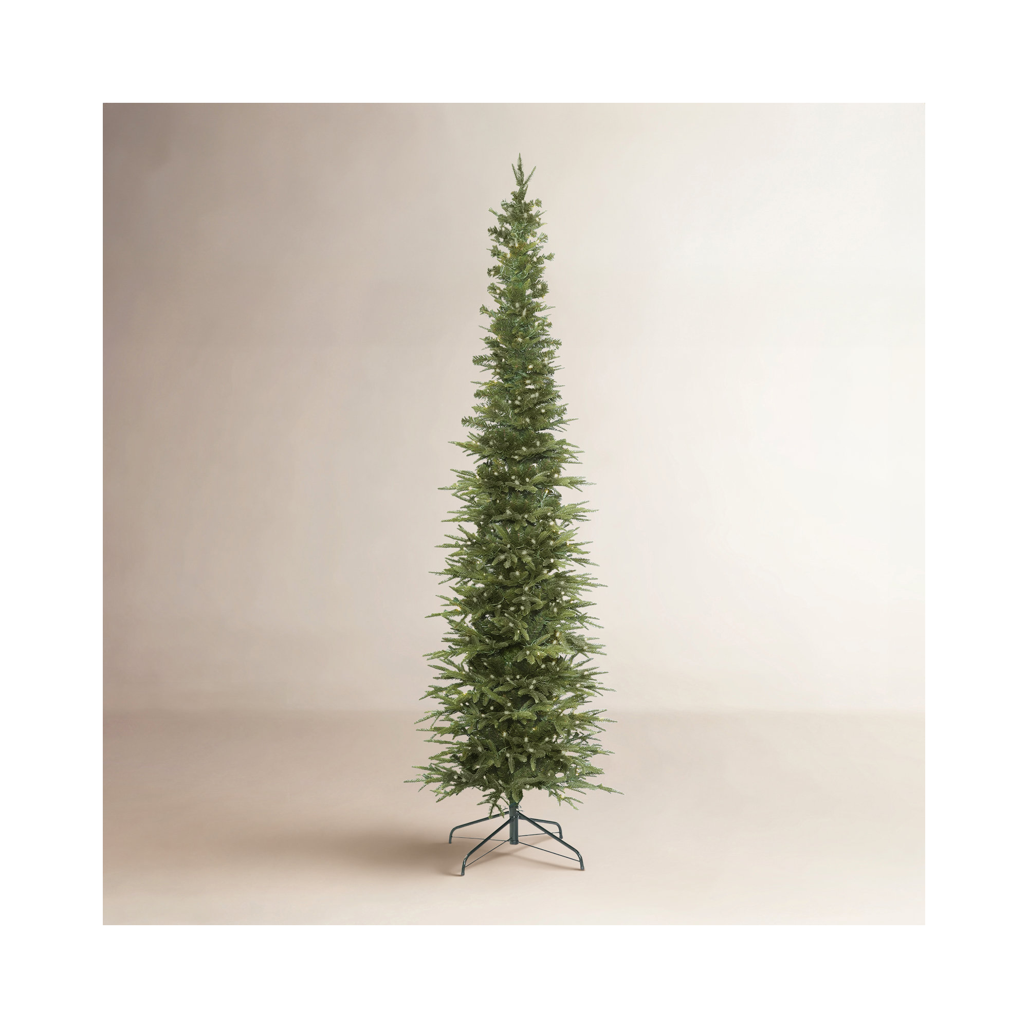 8.5' Lighted Artificial Fir Christmas Tree