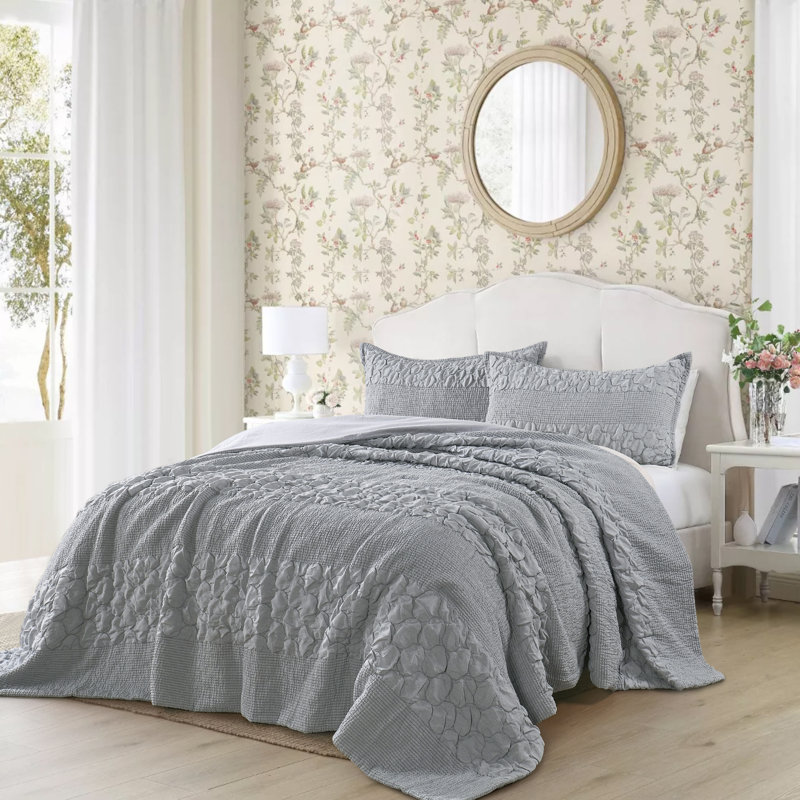 Polyester Jacquard Coverlet Set