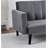 72" Velvet Convertible Futon Sofa Bed - Full Out Twin Sleeper Couch W/Channel Stitch, Wood Frame & High-Density Foam - Space-Saving For Apartments/Dorms, Grey