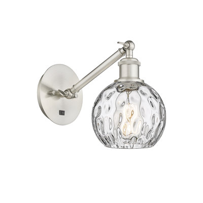 Applique murale 1 lumière 6 po avec bras ajustable Shauna