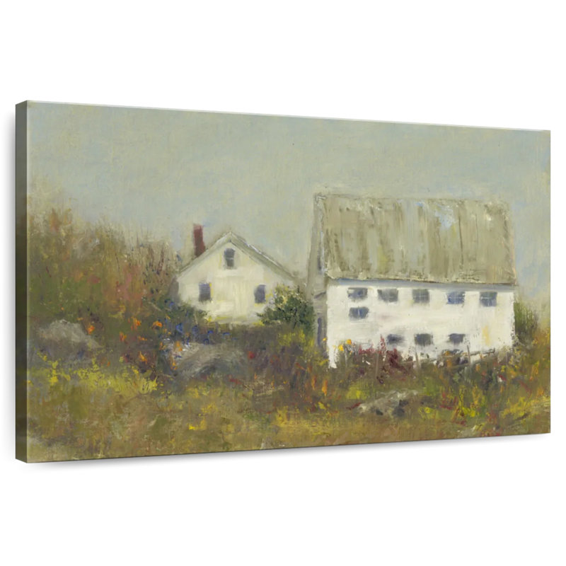 Lilie White Barn II, H 30 po x l 45 po