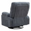 Fauteuil inclinable rotatif à 360 degrés polyvalent avec coussin et dossier moelleux pour un confort et une détente ultimes-489098704