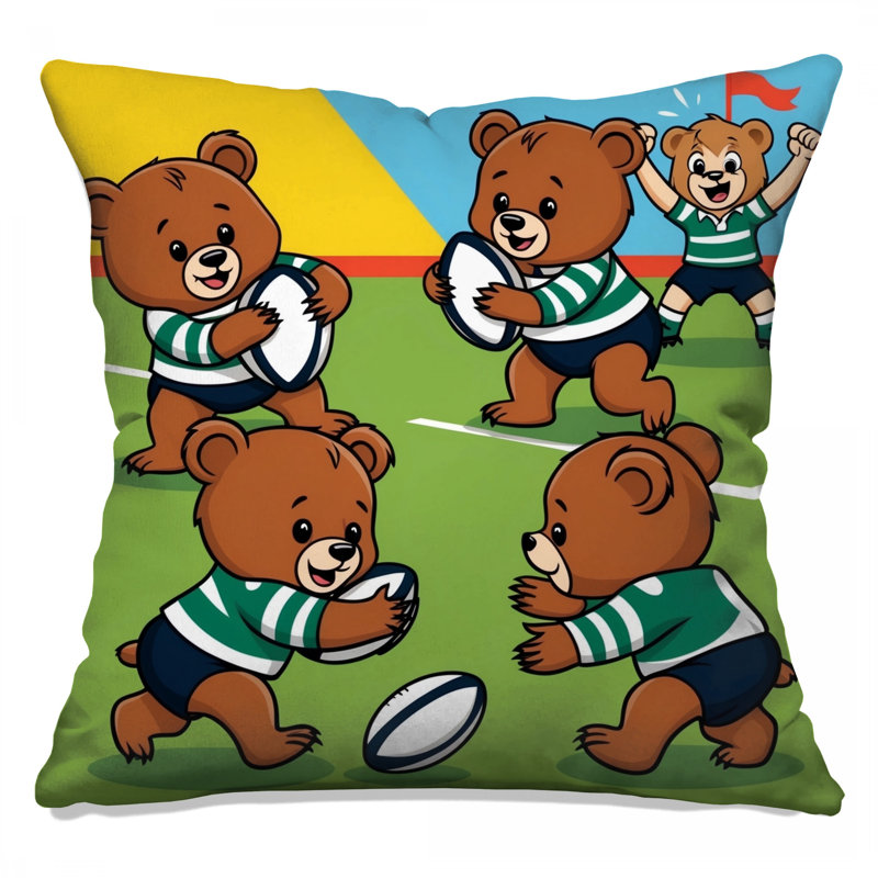 Coussins Bears, 14 X 14 pouces