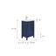 Elsa 20" Bath Vanity with Modern Single Faucet-82493550-82493545