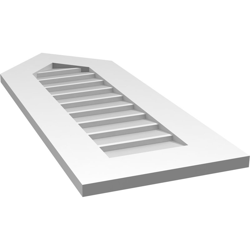 Ventilateur à pignon en uréthane non-fonctionnel Signature, H 36 po x l 14 po x P 1 po